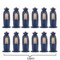 thumbnail image 1 of Birdeem Linen Wine Bottle Bag Set Wine Bottle Set Linen Tag Red Wine Packaging Bag, 1 of 1