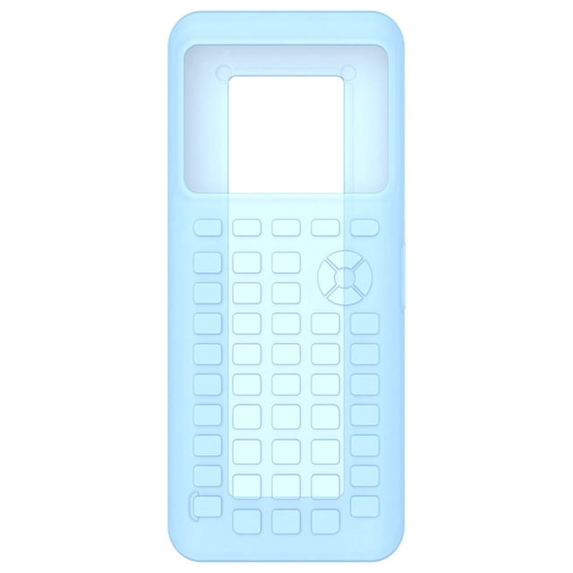 Calculator Slip Protective Case Drop Resistant Silicone Case for Texas Instruments TI-84 Plus CE Graphing Calculator