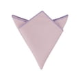 thumbnail image 1 of INSPIRE CHIC Men's Cotton Handkerchiefs Solid Color Pocket Square for Men Lilac One Size, 1 of 4