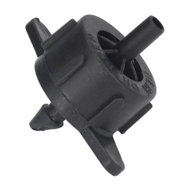Drip Irrigation Kit, 100pcs Drip Emitter 4mm Pressure Compensation Uniform Flowing PP Irrigation Watering Dripper Emitter for Large Terrain