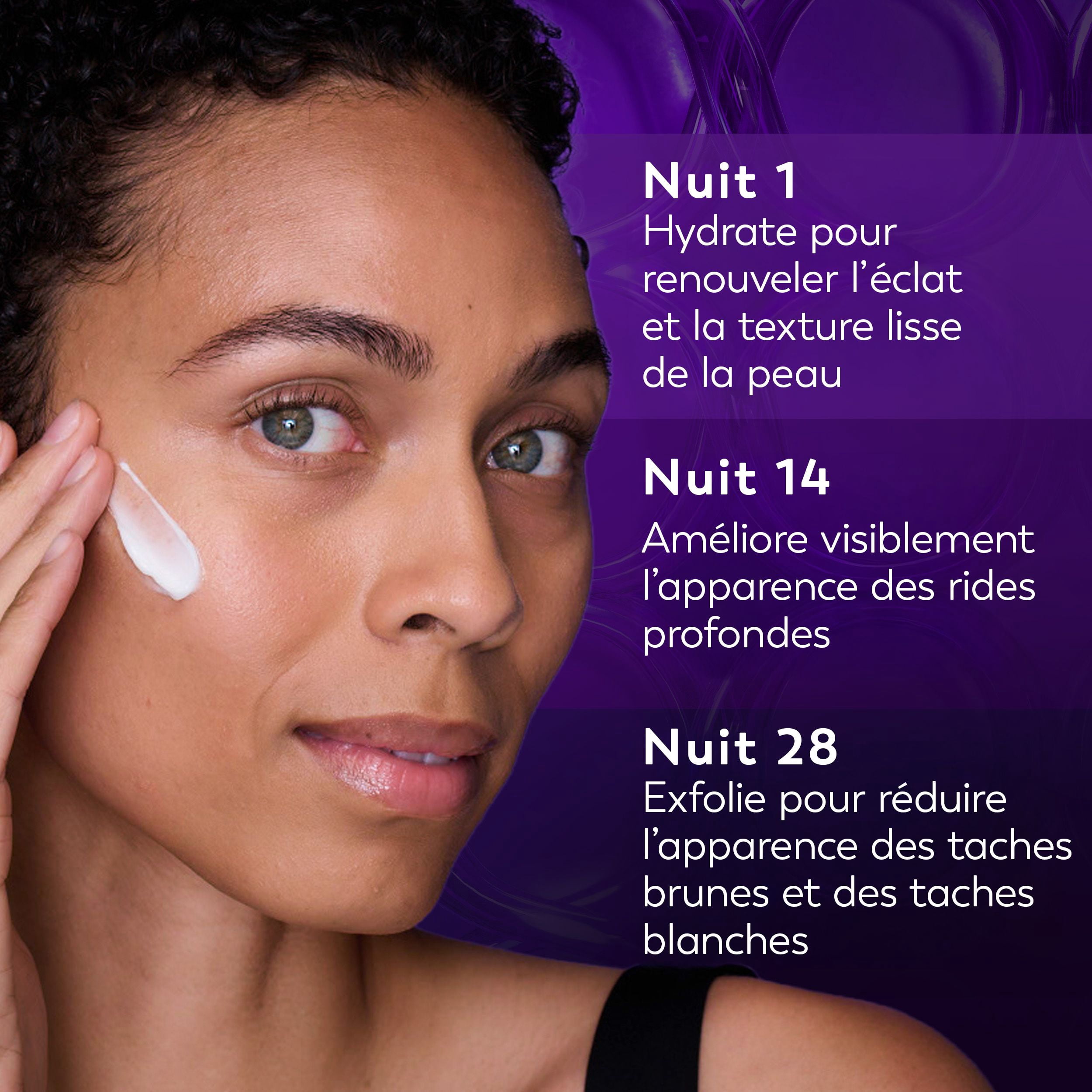 Hydratant Pour Le Visage Olay Rétinol 24 Max, Crème Pour Le Visage, Crème De Nuit Contre Les Rides Anti-Âge, Sans Parfum, 50 mL