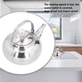thumbnail image 3 of Stainless steel teapot with filter teapot stainless steel delicate tea pot coffee pot home restaurant with tea filter [16cm], 3 of 9