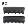 thumbnail image 4 of 2 Pcs Poignées en Caoutchouc pour Brouette, Tubes Ronds Poignées de Remplacement Noires 118 x 30 mm, 4 of 8