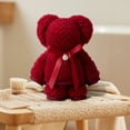 thumbnail image 4 of pstuiky Cute Bear Gift Set with Coral Velvet Towel 40X30Cm In Premium Gift Box, 4 of 6