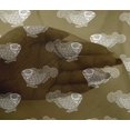thumbnail image 4 of oneOone Viscose Chiffon Fabric Fish Block Printed Fabric 1 Yard 42 Inch Wide, 4 of 4