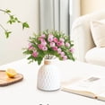 thumbnail image 4 of LSLJS Fleurs Artificielles Fleurs de Mariage Simulées Bouquet en Soie Réutilisable de Noblesse Consort Tea Buds pour Décoration de Table de Réception de Mariage à la Maison Fête Bureau Fleurs Artificielles, 4 of 5