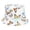White-E, variant on Penkiiy Adult Male And Female Fisherman Hats Leaves Printing Double Sided Fisherman Hats Wear Outdoor Sunscreen Sun Hats On Bucket Sun Hat Packable Summer Travel Cap White