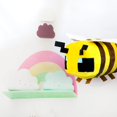 thumbnail image 5 of QUETO Minecraft Yellow Bee Game Peripheral Plush Toy Doll Cadeau pour enfant, Bee Plush 7.9-in Character Dolls, Doux, Cadeau de collection pour les fans de 3 ans et plus, 1 paquet, 5 of 5