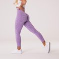thumbnail image 4 of Kcodviy Popular Snowflake Color Leopard Yoga Scrub Pants Print Cropped Pants Leopard Wide Leg Yoga Pant Print Jacquard Seamless Animal Pregnancy Yoga Pants Print Yoga Pants, 4 of 7