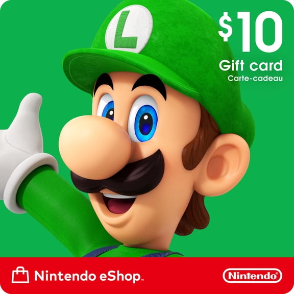 Nintendo eShop $10 Carte-Cadeau (Code Numérique)