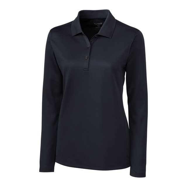 Clique L/S Ice Lady Pique Polo Shirt