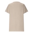 thumbnail image 3 of Birdeem Femme Été Aguichant Mode Imprimé Régulier Col en V Femme Manches Courtes Haut Blouse, 3 of 7