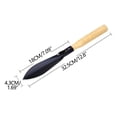 thumbnail image 3 of A Stainless Steel Garden Spade Wooden Handle For Yard Digging 1Pc, 3 of 6
