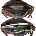 thumbnail image 3 of AWZXDE Designer Bags for Women Large Bucket Purse Stylish Leather Handbag, 3 of 4