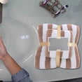 thumbnail image 2 of Com Rag Towel Set Rose Bathroom Towels Rose Hand Towels for Bathroom Floral Hand Towel Wash Cloths High Density Coral Towel And Bath Towel Set: Soft And Absorbent Two In One, 2 of 4