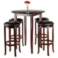thumbnail image 3 of Fiona 5pc High table & cushion stools, 3 of 4