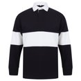thumbnail image 1 of Front Row Chandail de Rugby Sans Étiquette à Panneaux pour Adultes, 1 of 3