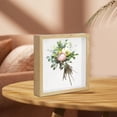 thumbnail image 1 of Shadow Box Picture Frame Dried Flowers Frame Dried Flower Display Box Shadow Boxes Display Cases for Bouquet Memorabilia Flowers Keepsake Wood color, 1 of 8