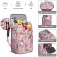 thumbnail image 2 of Country Rustic Wildflower Insulated Cooler Backpack, Leakproof Waterproof Lunch Backpack for Farmhouse Style Outdoor Activities, 2 of 6