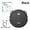 Black, variant on Robot Vacuum Cleaner with Mopping - Automatic Sweeping and Suction Robot for Home Use, Self-Charging Smart Floor Cleaner with Multi Filtration, Low Noise, USB Charging, 60 Min Runtime
