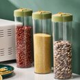 thumbnail image 1 of LSLJS Pasta Storage Container with Lid, Tall Clear Airtight Food Storage Jar with Lid Kitchen Pantry Storage Container for Spaghetti Jars Flour Cereals Coffee Beans, Spaghetti Can, 1 of 7