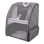 Pet Carrier Backpack, Foldable Multifunctional Portable Pet Travel Carrier with Breathable Mesh Panels for Small Medium Large Dogs Cats