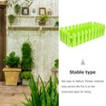 thumbnail image 2 of EeaseCA Rectangular Plastic Fence Flower Pots Green Plants Potted Succulent Planting Pot, 2 of 9