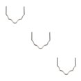thumbnail image 2 of Decodeary 500pcs Fer à Souder de Qualité Professionnelle pour des Réparations Précises en Plastique Retardent les Machines à Souder en Acier Inoxydable en Forme de V 0.8 * 500pcs 3Set, 2 of 6