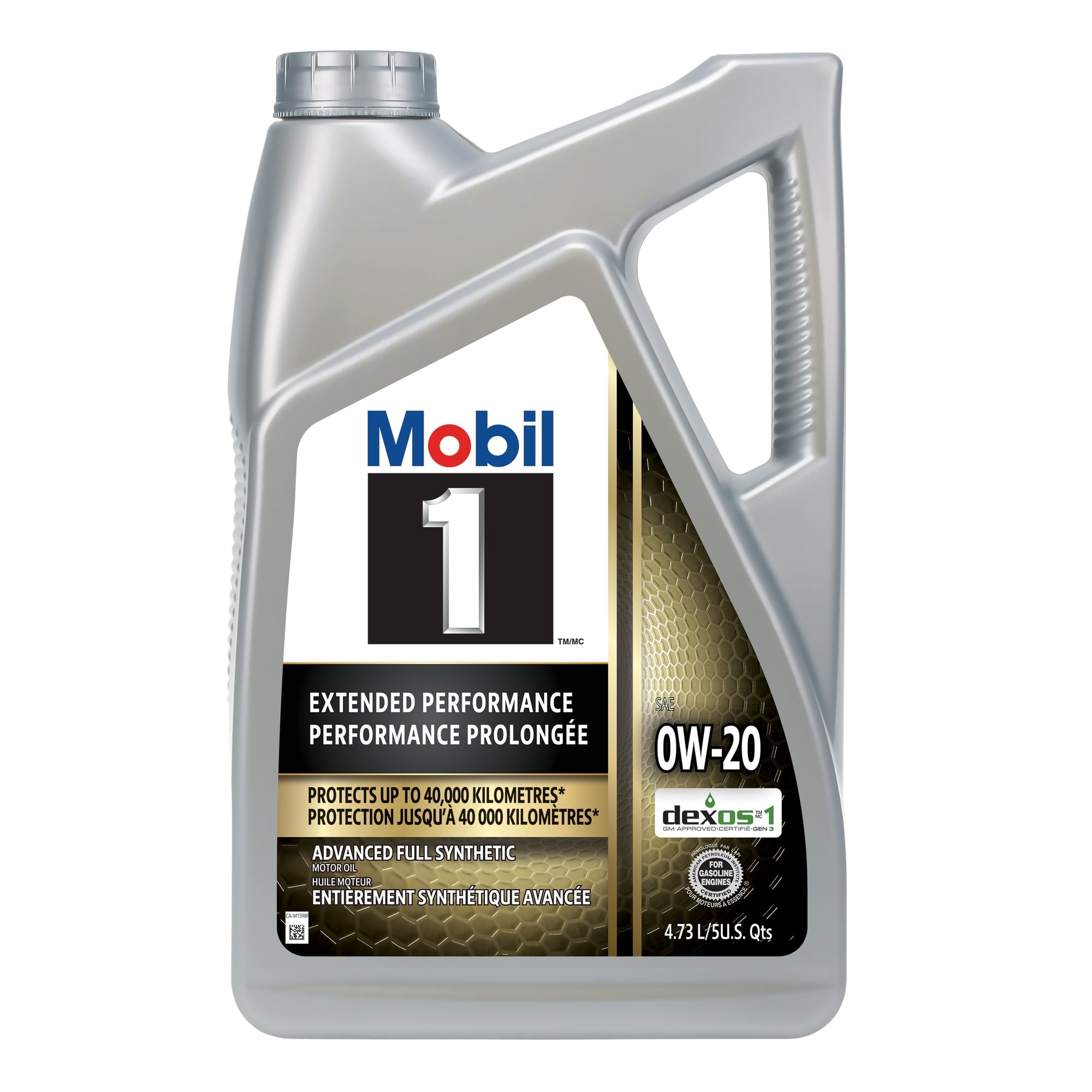 Mobil 1™ Extended Performance Full Synthetic Engine Oil 0W-20