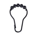 thumbnail image 1 of Kingston Brass SRCR120 Edenscape Anneaux de Rideau de Douche à Rouleau Noir Mat - Lot de 12 - 6 x 6 x 6 Po., 1 of 2
