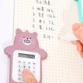 thumbnail image 1 of Cute Caculatators Caculatator Student Calculator Portable Calculator Mini Calculator Portable Calculator Cute Bear Style 8 Digit Calculator Mini Cartoon Calculator For Girl, 1 of 5