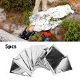 thumbnail image 2 of Emergency Survival Blanket, Convenient Ergonomic  For Home Silver, 2 of 8