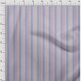 thumbnail image 2 of oneOone Polyester Lycra Fabric Multicolor Stripe Printed Fabric 1 Yard 56 Inch Wide, 2 of 3