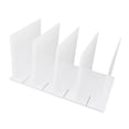 thumbnail image 3 of Closet Shelf Dividers Shelf Divider Holder Organizer for Closet Books Tableware Bags with No Tools Needed Easy Assembly ABS Material, 3 of 7