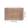 thumbnail image 2 of Bath Rug- Super Absorbent Quick Dry- Rubber Backing Non Slip-Washable Bathroom Floor Mats-Shower Rug For In Front Of Bathtub-Shower Room -16x24-, 2 of 6