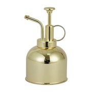 Binwennn 304 Stainless Steel Flower Watering Can Retro Golden Small Mini Manual Succulent Flower Watering Atomizer Sprayer Mats Watering Small Watering Can with Long Spout Hot Water Boiler Christmas