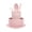 Pink, variant on Pink Wheat St Tableware 6-Piece Set Eco-Friendly Portable Bowl Plate Cup Cutlery Gift Set