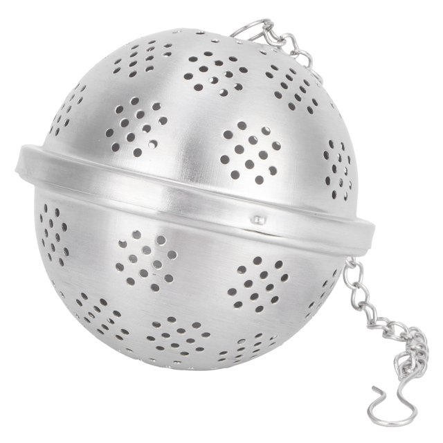Ball Tea Strainer, Uniform Mesh, Rotating Lock Design Ball Seasoning Ball, For Tea Spices S