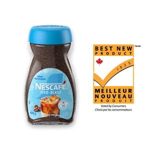NESCAFE Café instantané glacé, pas d'eau chaude nécessaire, ajouter à l'eau froide ou au lait
