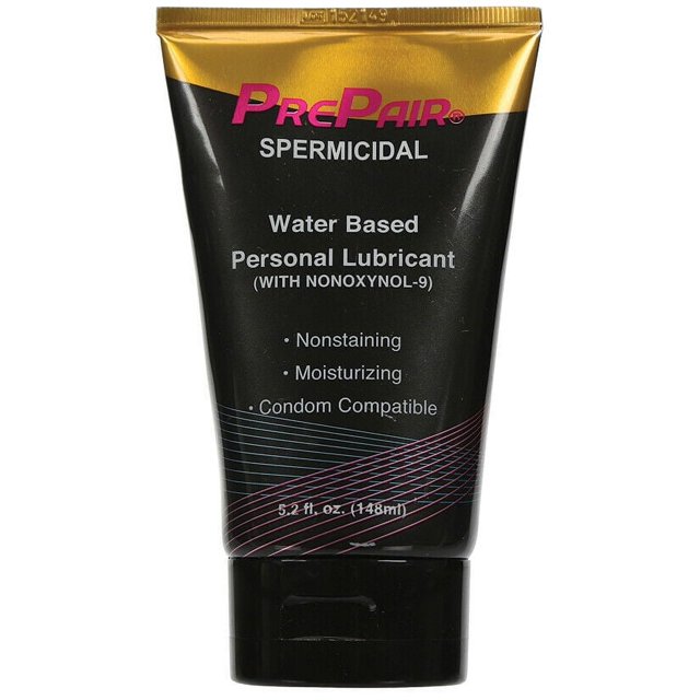 Prepair Lubrifiant Personnel Spermicide à Base d'Eau, 5,2 oz