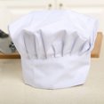 thumbnail image 1 of Chef Hats Cooking Caps - Restaurant Workwear, Waiter/Waitress Food Service Accessories - White, 1 of 9