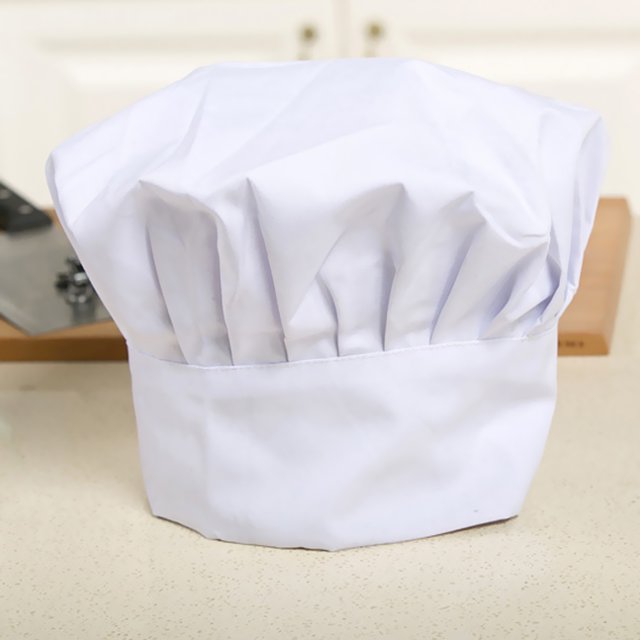 Chef Hats Cooking Caps - Restaurant Workwear, Waiter/Waitress Food Service Accessories - White