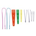 thumbnail image 2 of 9 Pcs Enfile-Cordon en Plastique Flexible de Rechange Cordon Enfile-Cordon Enfile-Cordon en Plastique Trousse de Remplacement Accessoires, 2 of 7