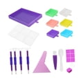 thumbnail image 2 of Plateau de Peinture Diamant 5D DIY, Plateau de Perçage, Plateau de Tri, Boîte à Strass Multicolore, 2 of 7
