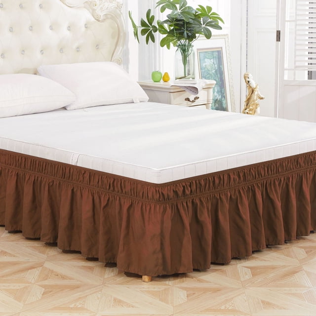 Xihbxyly Bed Skirt Wrap Around Elastic Ruffles with Elastic Belt Clearance Items For Women