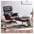 thumbnail image 2 of Chaise de salon est Plata Décor Import en noir, 2 of 5