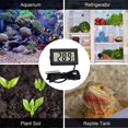 thumbnail image 4 of Mini Thermometer Digital LCD Thermometer Temperature sensor with External Probe (3-Black), 4 of 4