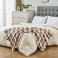 thumbnail image 2 of Mainstays Velvet Plush Throw,Buff Check,50X60", 2 of 5