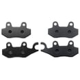 thumbnail image 2 of KMG Front Brake Pads Compatible with 2000-2001 Suzuki LTA 500 Quadmaster - Non-Metallic Organic NAO Brake Pads Set, 2 of 4