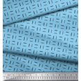 thumbnail image 2 of Soimoi Poly Georgette Fabric Geometric Small Print Fabric by The Yard 42 Inch Wide, 2 of 3